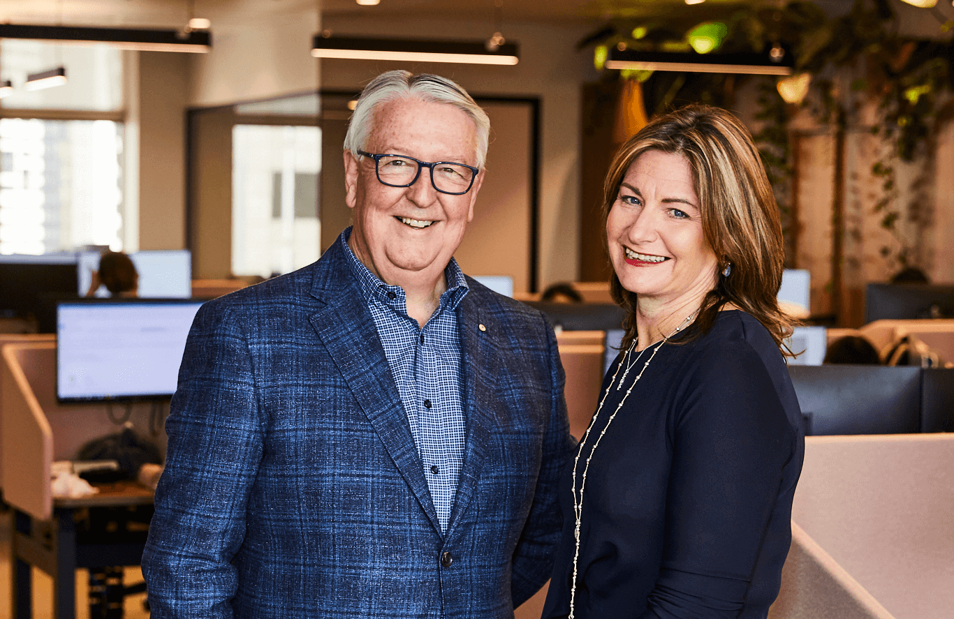 Chairman James M. Millar AM and CEO Jenny Wheatley