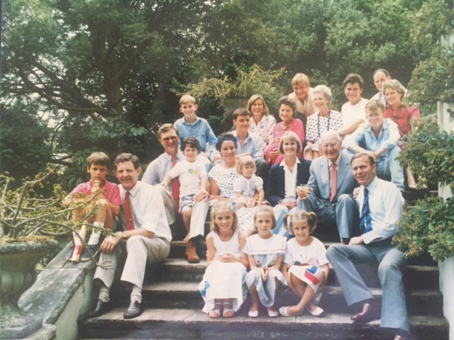 Three generations of the Fairfax Family, c. 1987