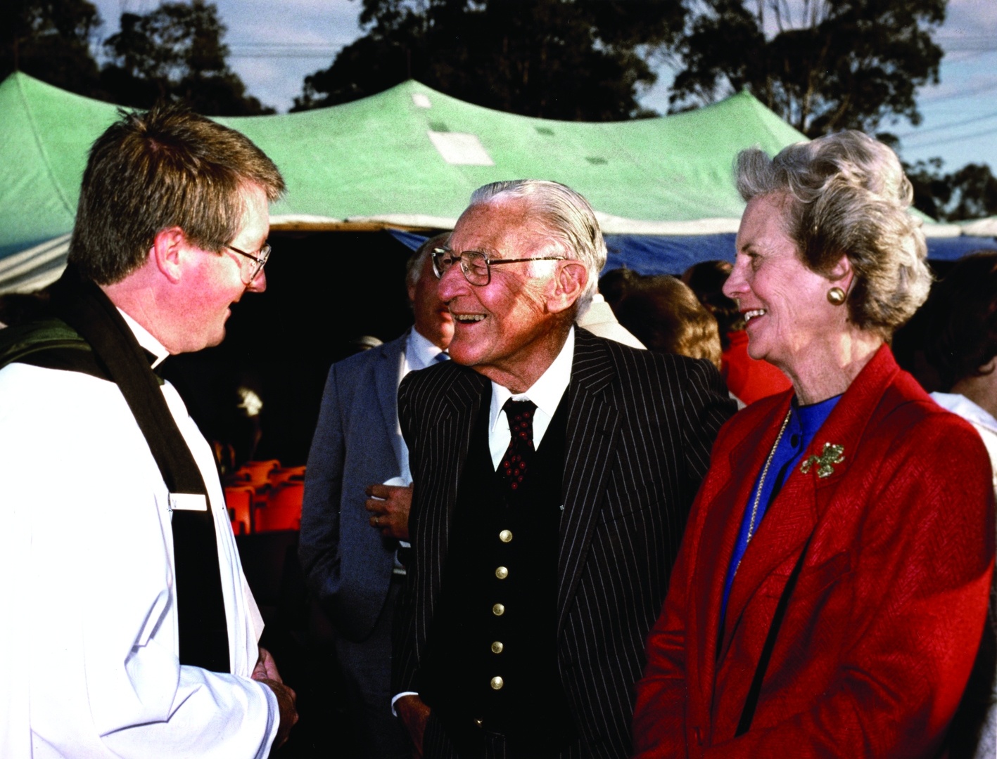 Sir Vincent and Lady Nancy